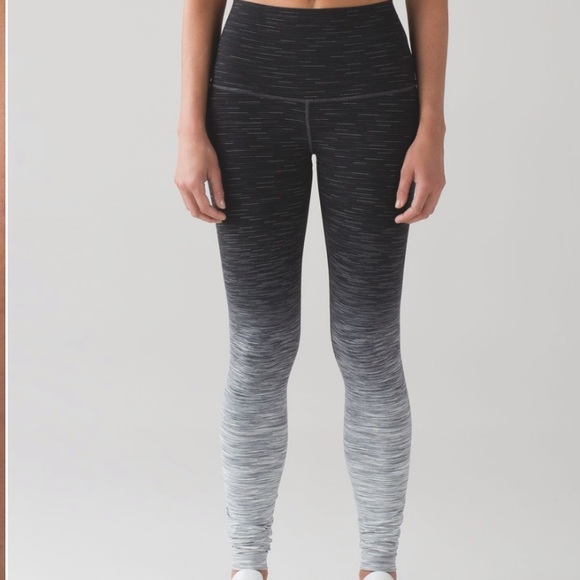 lululemon athletica Pants - Lululemon Wunder Under Ombré Melange Leggings